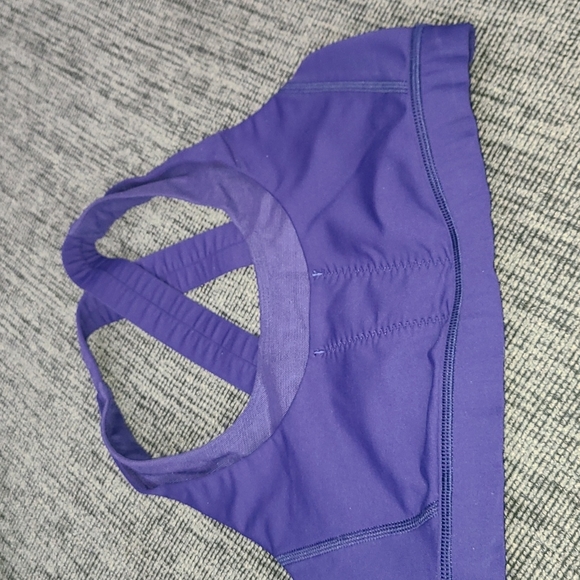 Lululemon Run Stuff Your Bra III (Power Mesh)Emperor Blue - Picture 6 of 7